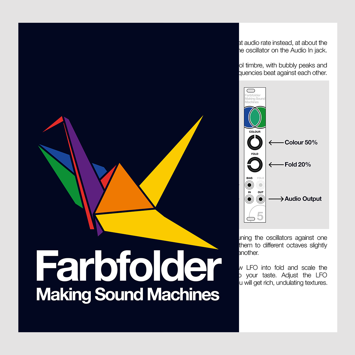 Farbfolder